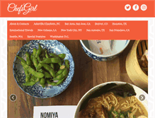 Tablet Screenshot of chefsgirl.com